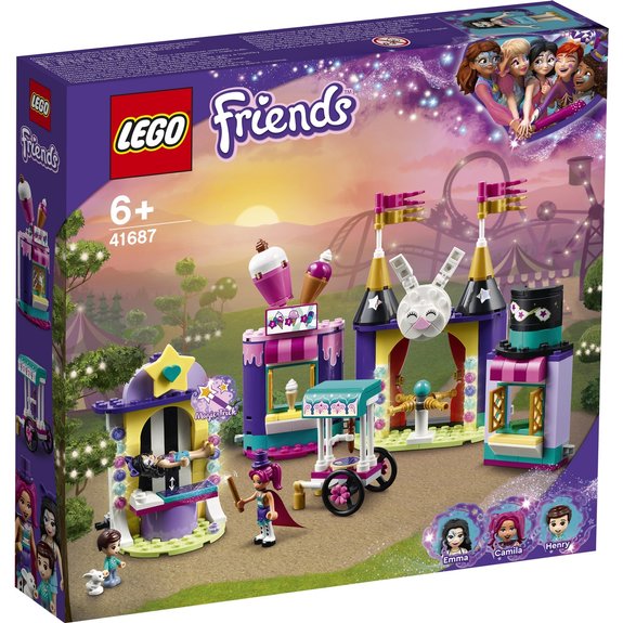 Les stands de la fête foraine magique LEGO Friends 41687