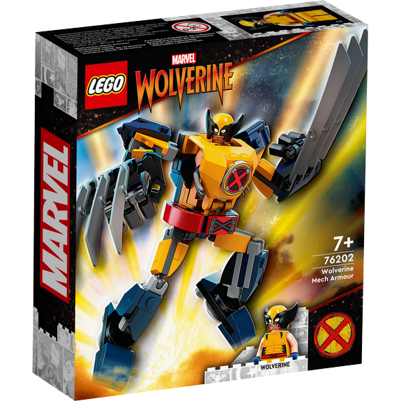 Larmure robot de Wolverine LEGO Marvel Super Heroes 76202