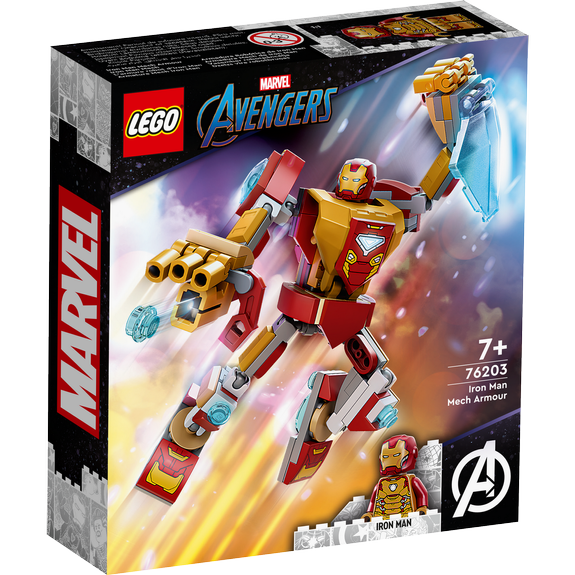 L’armure robot d’Iron-Man LEGO Marvel Super Heroes 76203