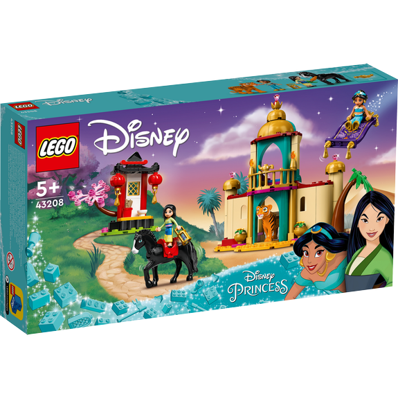 Laventure de Jasmine et Mulan LEGO Disney Princesses 43208