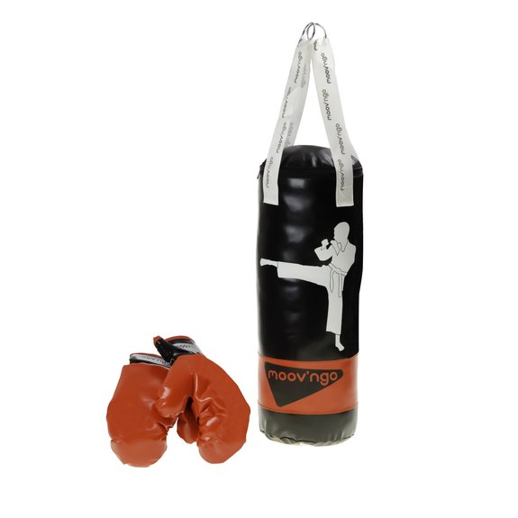 Sac de frappe junior avec gants de Boxe