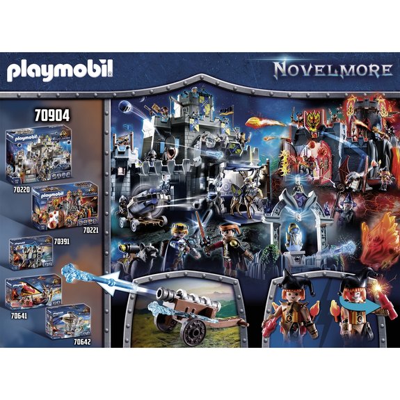 Chevaliers Novelmore avec Dragon de Burnham Raiders Playmobil 70904