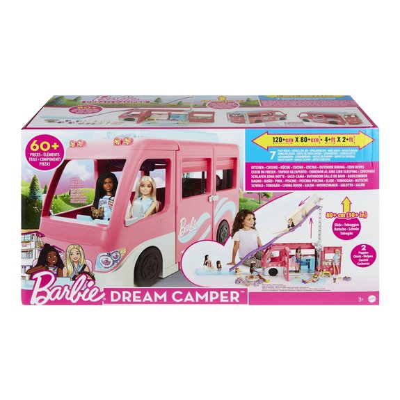 Mattel Barbie - Mega Camping Car Transformable