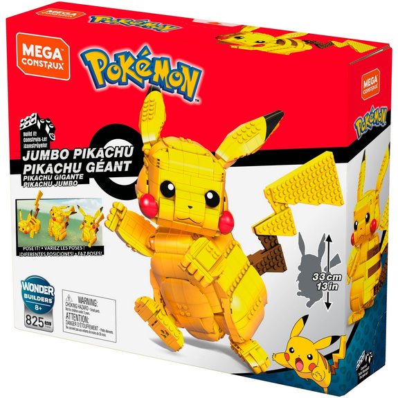 MEGA Mega Construx - Pokémon Pikachu Géant