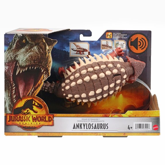 Figurine Dinosaure Ankylosaurus sonore - Jurassic World