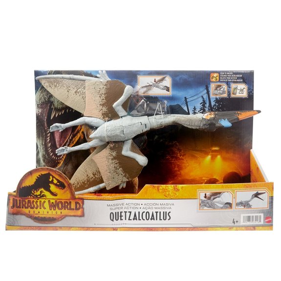 Figurine dinosaure Quetzalcoatlus mega action - Jurassic World