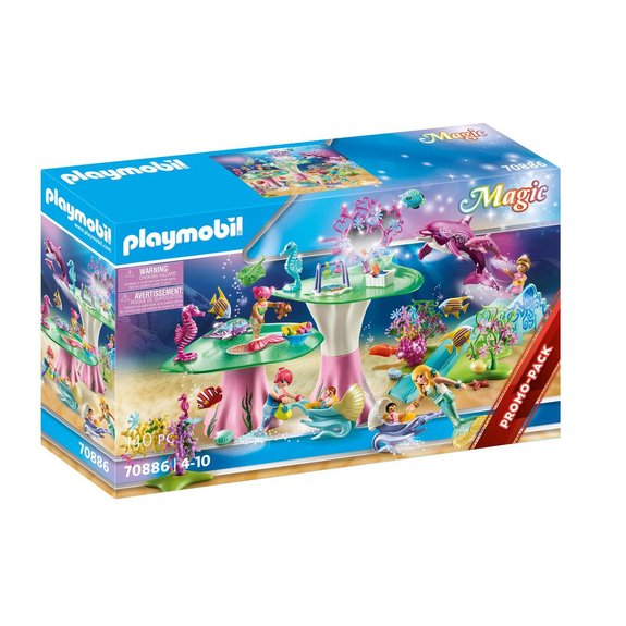 Aire de jeux pour enfants sirènes Playmobil Magic 70886