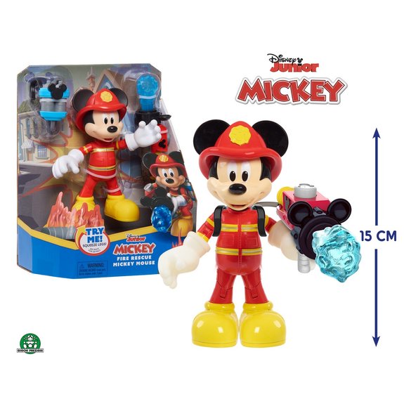 Figurine Mickey Pompier 15 cm