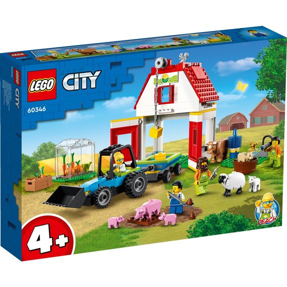 Grange et animaux de la ferme Lego City 60346