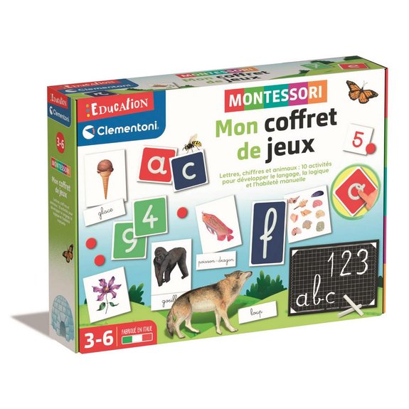 Coffret de jeux Montessori
