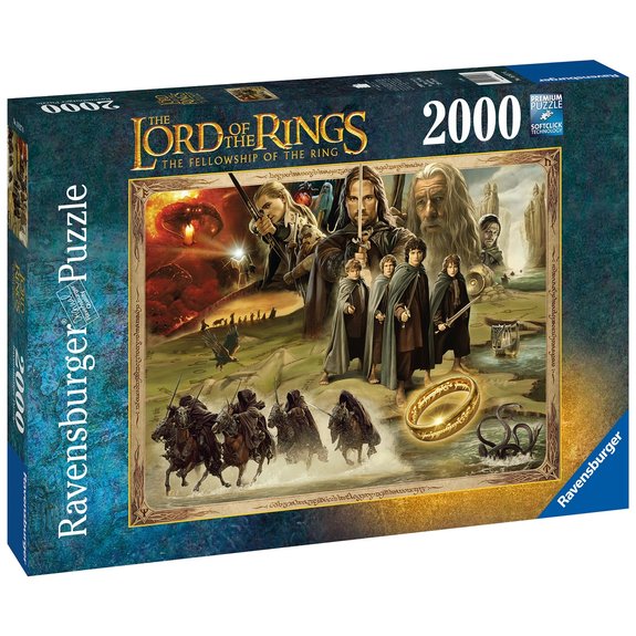 Puzzle Ravensburger 2000 pièces - La Communauté de l'anneau - Le Seigneur des anneaux