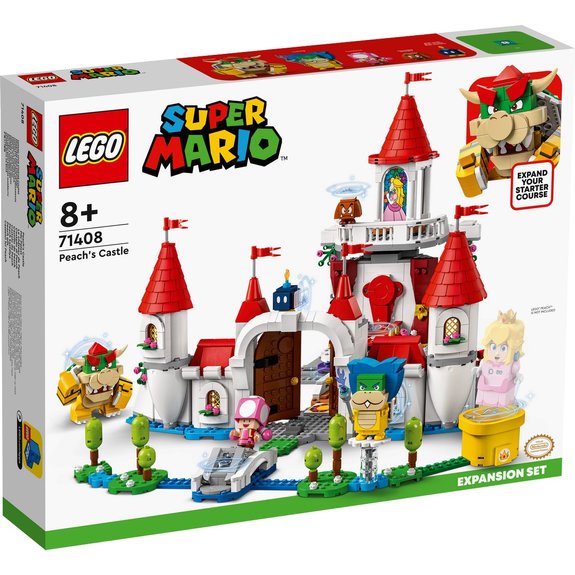 LEGO Ensemble d’extension Le château de Peach Lego Super Mario 71408