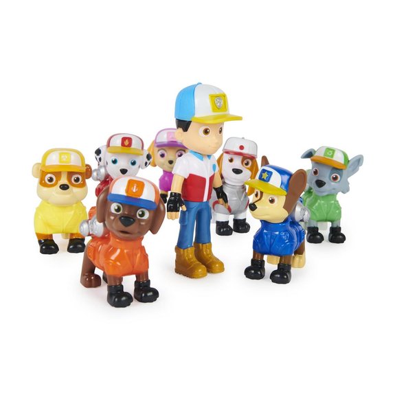 Coffret 8 figurines La Pat'Patrouille Big Truck Pups