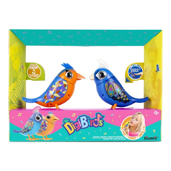 Digibirds - Deux Oiseaux Interactifs