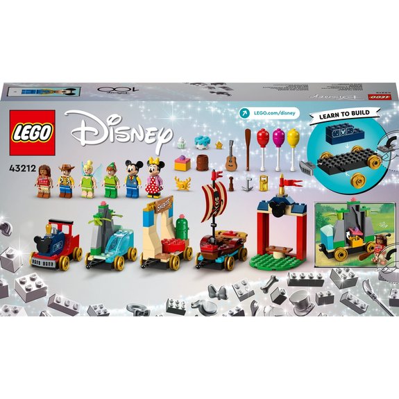 Le train en fête LEGO Disney 43212