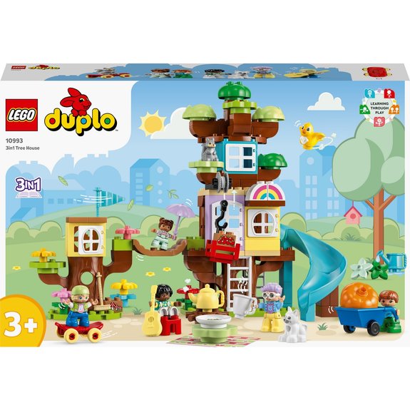 LEGO La cabane dans l"'arbre 3 en 1 DUPLO 10993