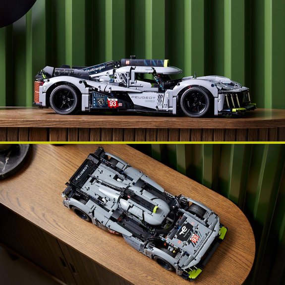 Peugeot 9X8 24H Le Mans Hybrid Hypercar LEGO Technic 42156