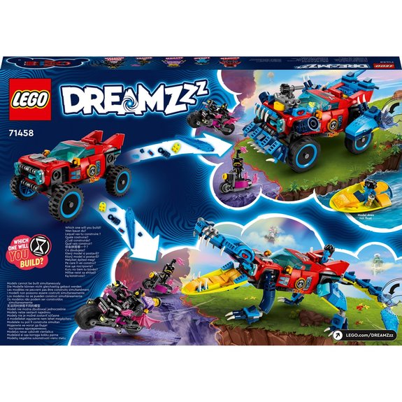 La voiture crocodile Lego Dreamzzz 41458