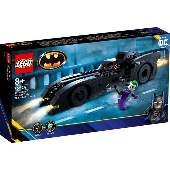 LEGO La Batmobile : poursuite entre Batman et le Joker - Lego DC 76224