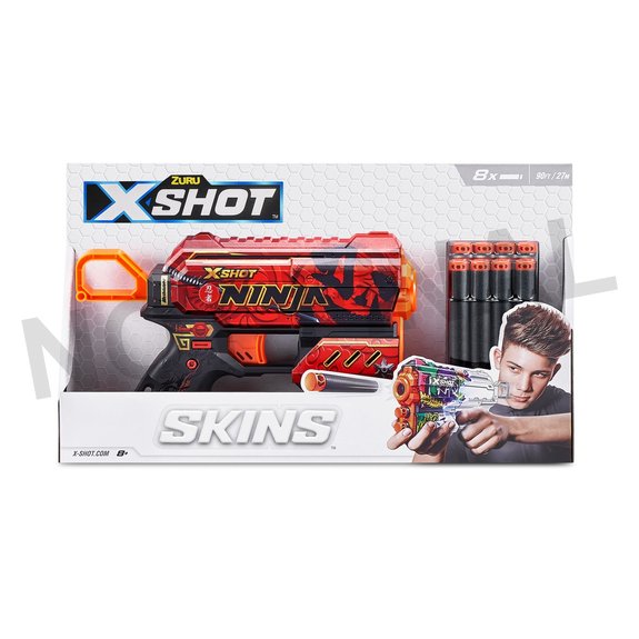 Zuru Blaster X Shot - Skins Flux