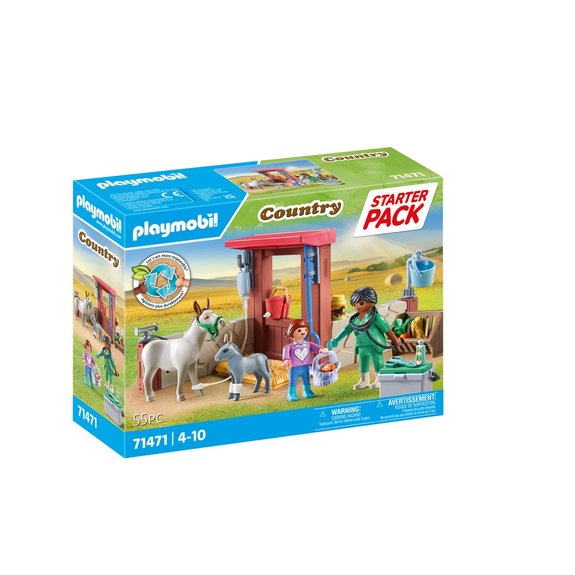Playmobil Vétérinaire avec animaux à la ferme - Country 71471