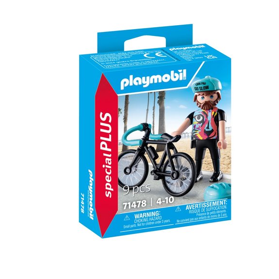 Playmobil Paul, le cycliste Special Plus 71478