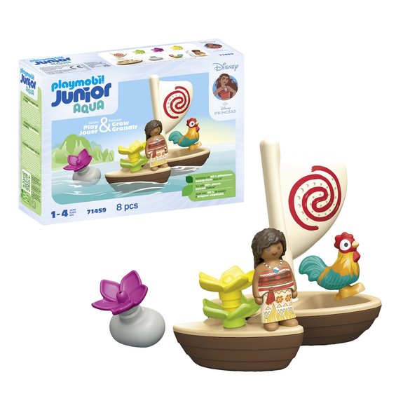 Vaiana et Bateau Playmobil Junior 71459