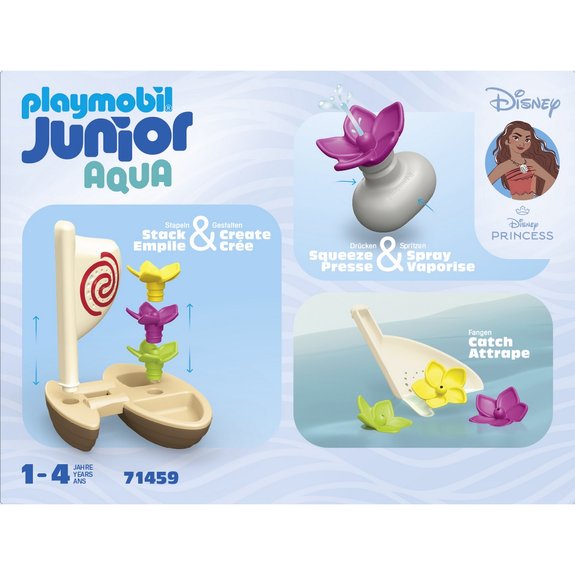Vaiana et Bateau Playmobil Junior 71459