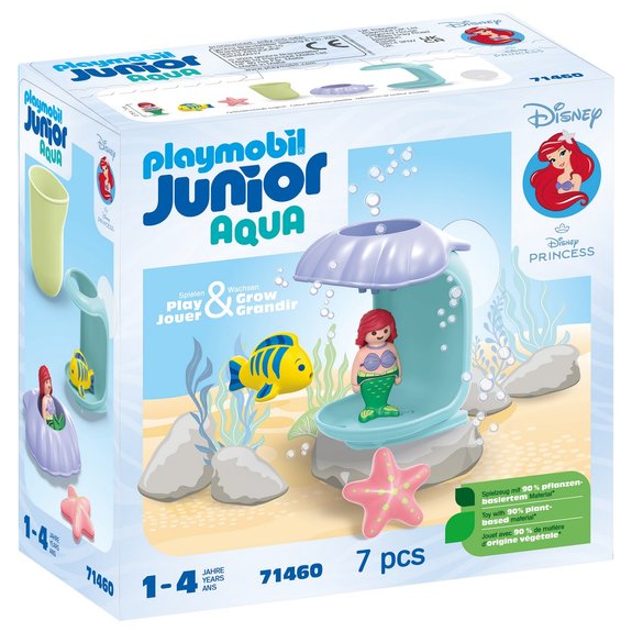 Playmobil Junior 71460 Ariel Shell Shower Playset 2