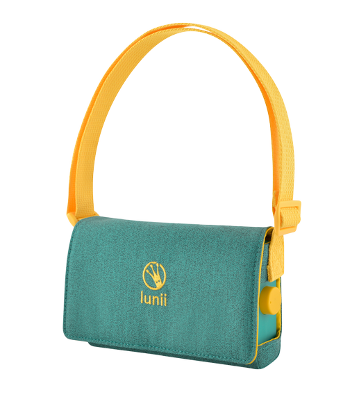 Housse pour Lunii - BG Life - Pochette de Protection pour Lunii Fabrique a Histoires - Sacoche de Rangement et Transport pour Lunii Boite a Histoire (Turquoise