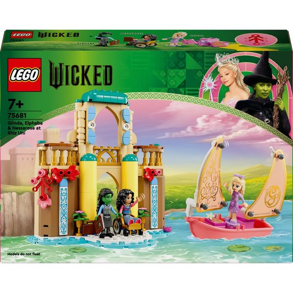 Glinda, Elphaba et Nessarose à l'université de Shiz - Lego Wicked 75681