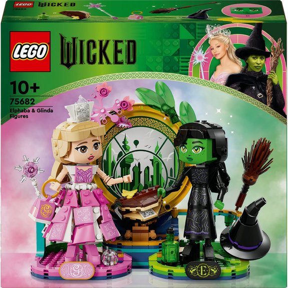 Figurines d'Ephaba et de Glinda -  Lego Wicked 75682