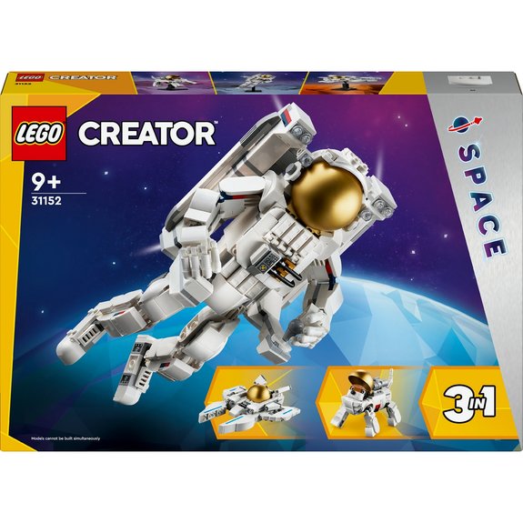 L'astronaute dans l'espace Lego creator 31152