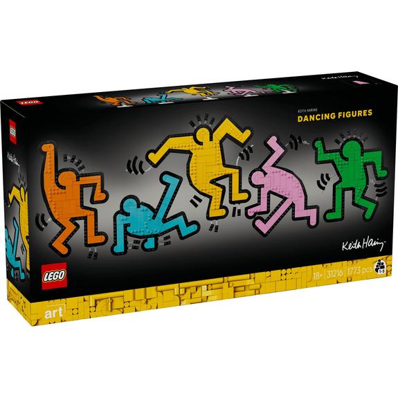 Keith Haring les figurines dansantes LEGO ART 31216