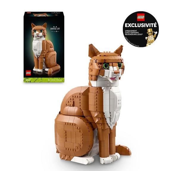 Lego Jeu De Construction Ideas 21376 Orange Cat