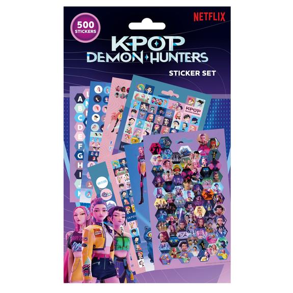La Grande Récré - Set 500 stickers KPOP Demon Hunters