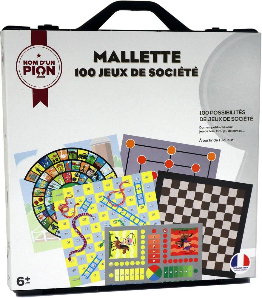 Mallette 100 jeux de Societe La Grande Recre