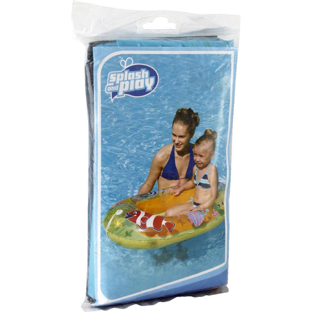 Bateau Gonflable Bleu Pour Enfant 112 Cm Sport Et Jeux D Exterieur La Grande Recre