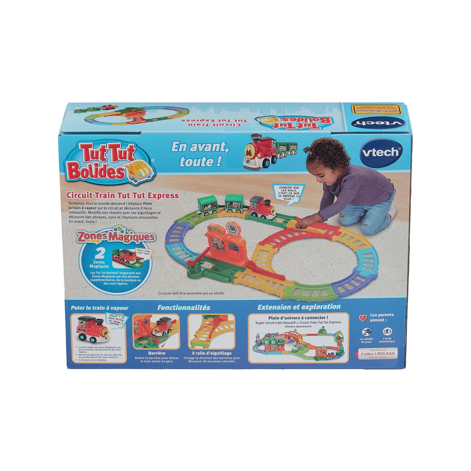 Circuit De Voitures VTech Tut Tut Bolides 5 Zones Magiques Voiture Titouan