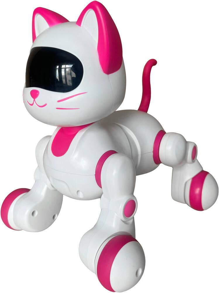 Chat Robot Interactif En Peluche – 8 Mouvements, Miaou, Capteur Tactile – Dès 3 Ans