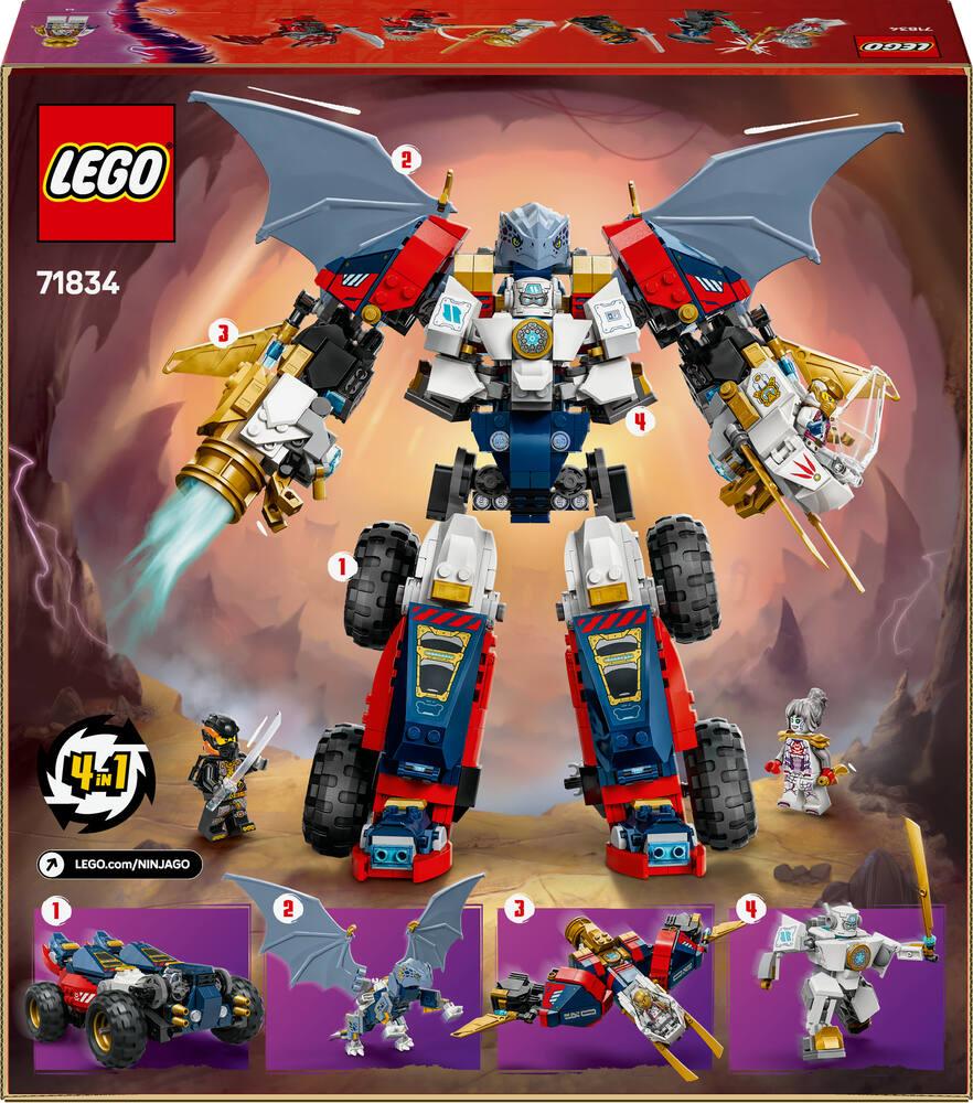 Le robot ultra combo de Zane LEGO NINJAGO 71834 - La Grande Récré