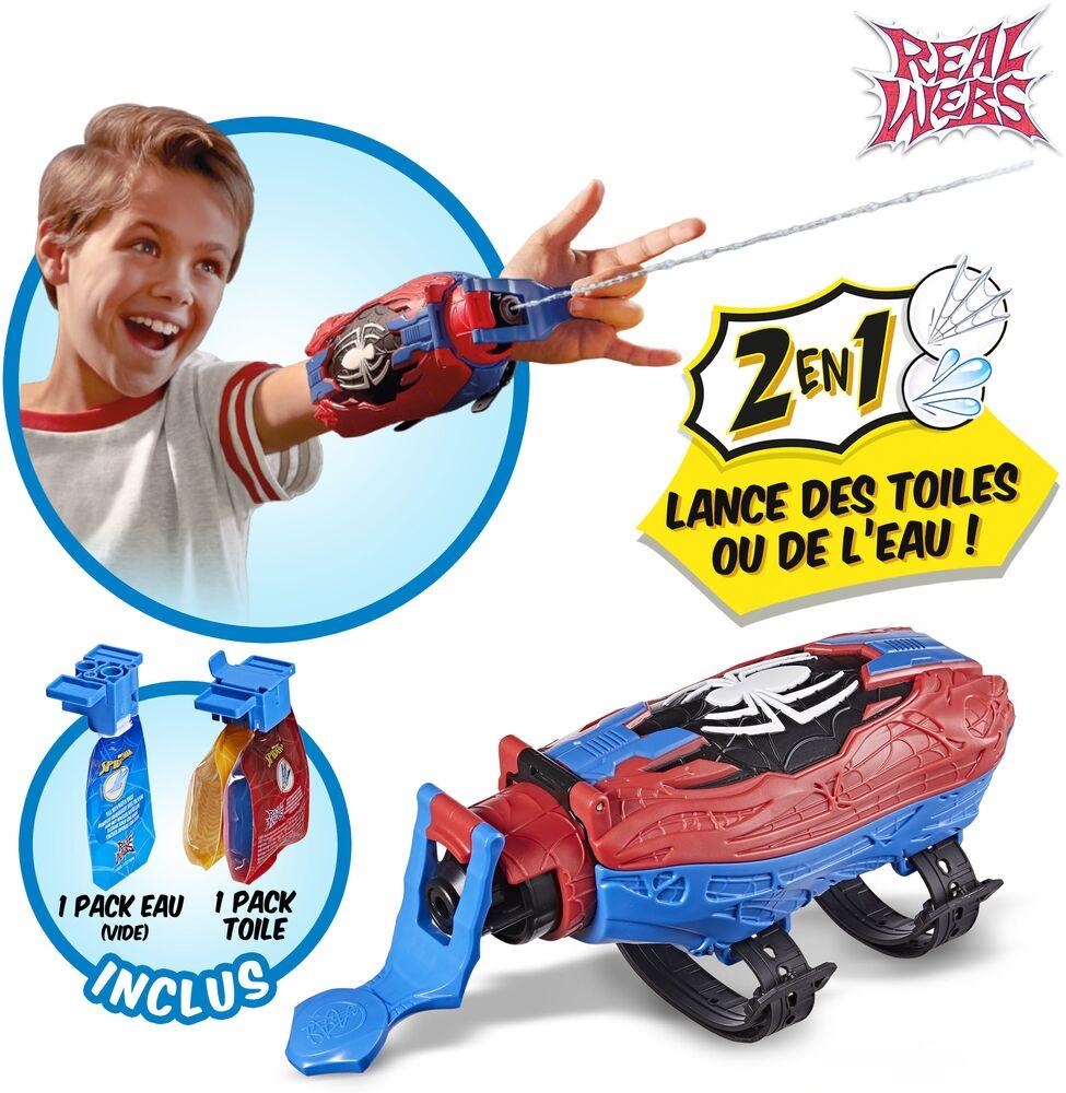 HVIERO Lot de 2 Gant de Lanceur Spider, Gant Spider Enfant Lanceur Toile Jouet