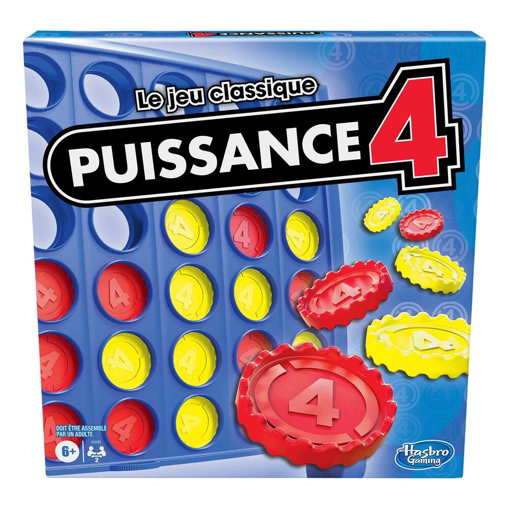 Hasbro Puissance 4 Edition Voyage : Jeu Portable pour 2 Joueurs, Jeu De Voyage Amusant, Ã€ Partir De 6 Ans