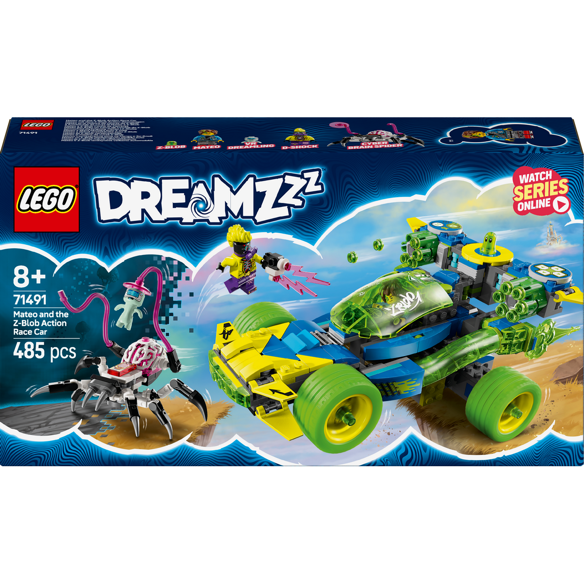 Mateo et la voiture de course de Z-Blob LEGO DREAMZzz 71491 - La