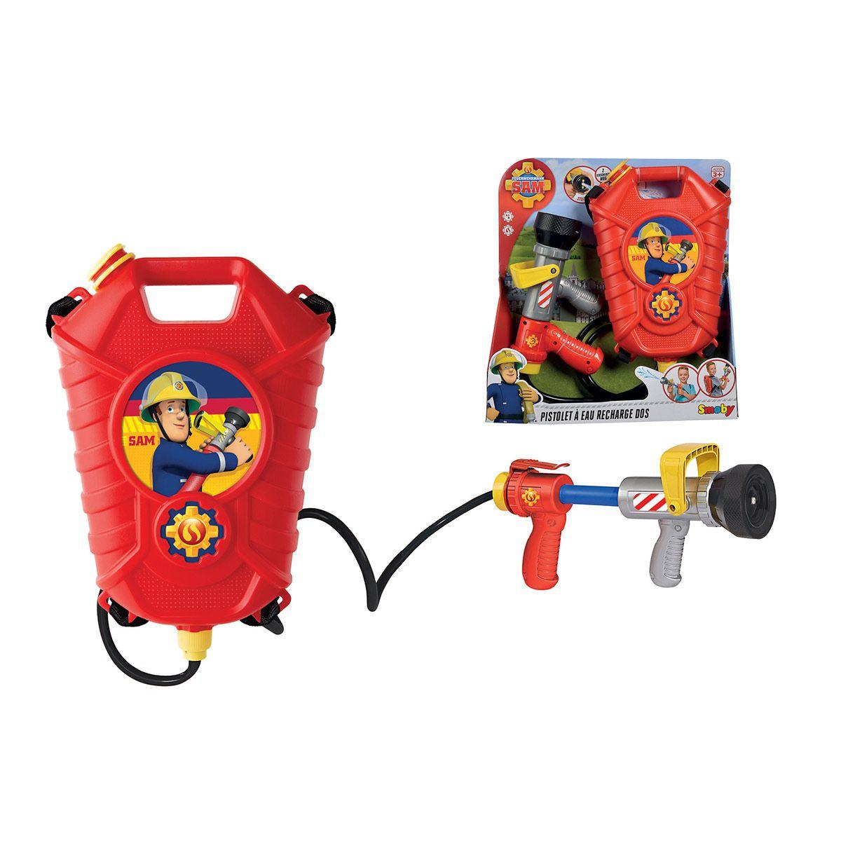 Sam Le Pompier Pistolet à Eau à Recharge Sport Et Jeux D