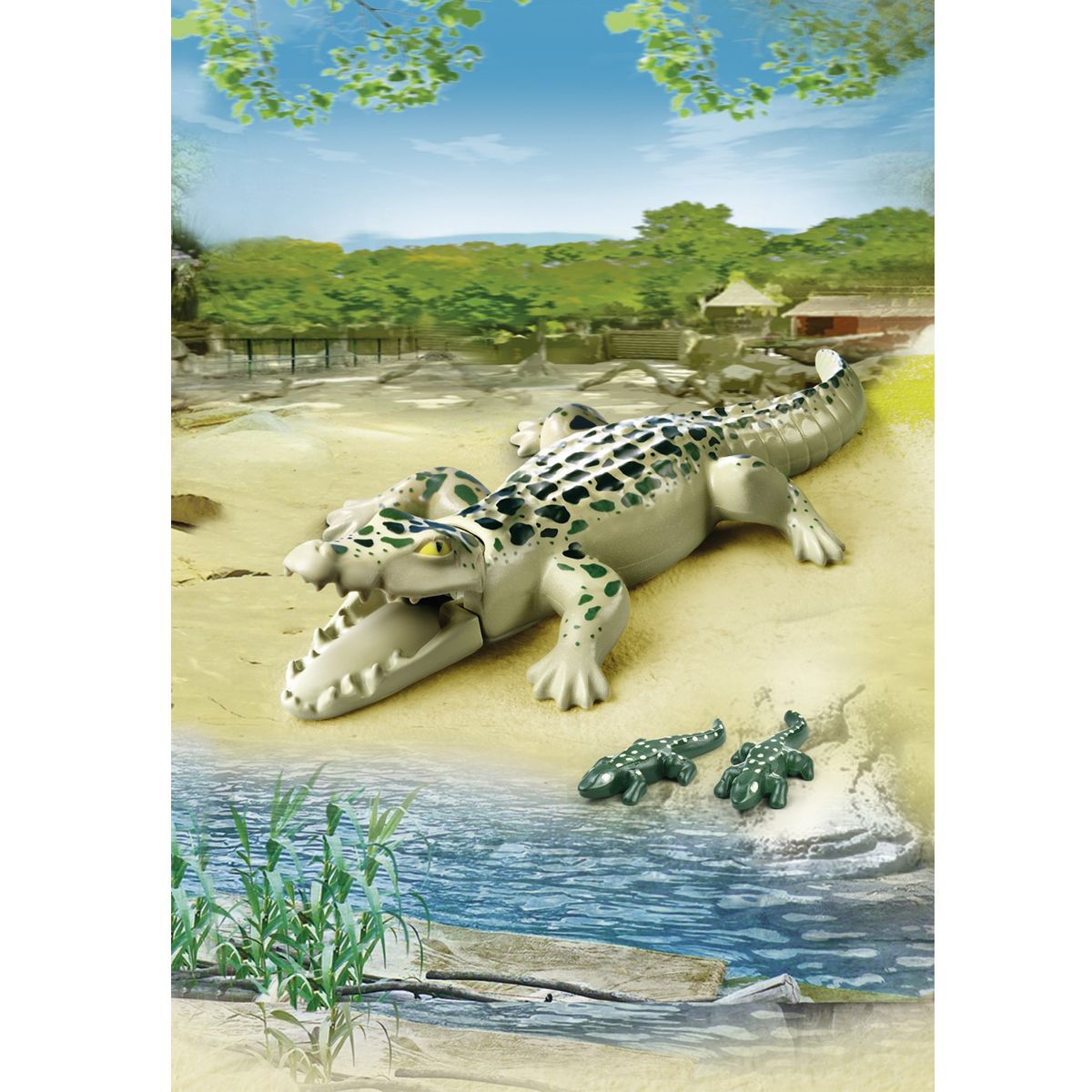 playmobil alligator