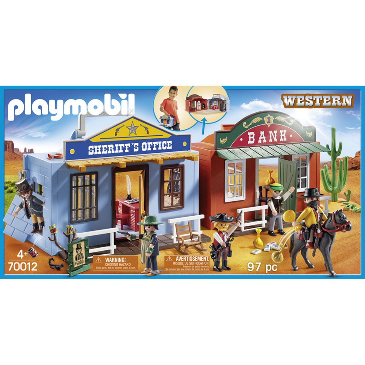 playmobil 70012 western