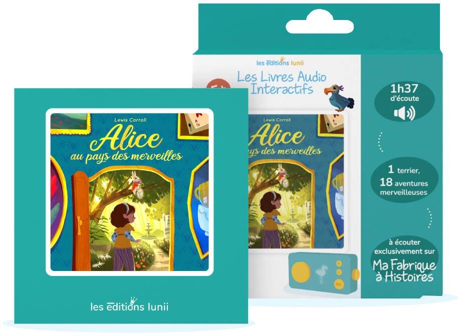 Lunii Album Alice Pays Des Merveilles - Aventure Audible - La Grande Récré