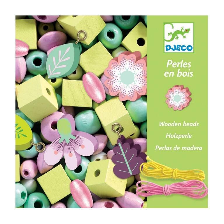 Rayher Perles En Bois FSC 100% – 52 Perles Polies 10 Mm, Tons Verts, Fabrication Allemande, Pour Bijoux Et DIY