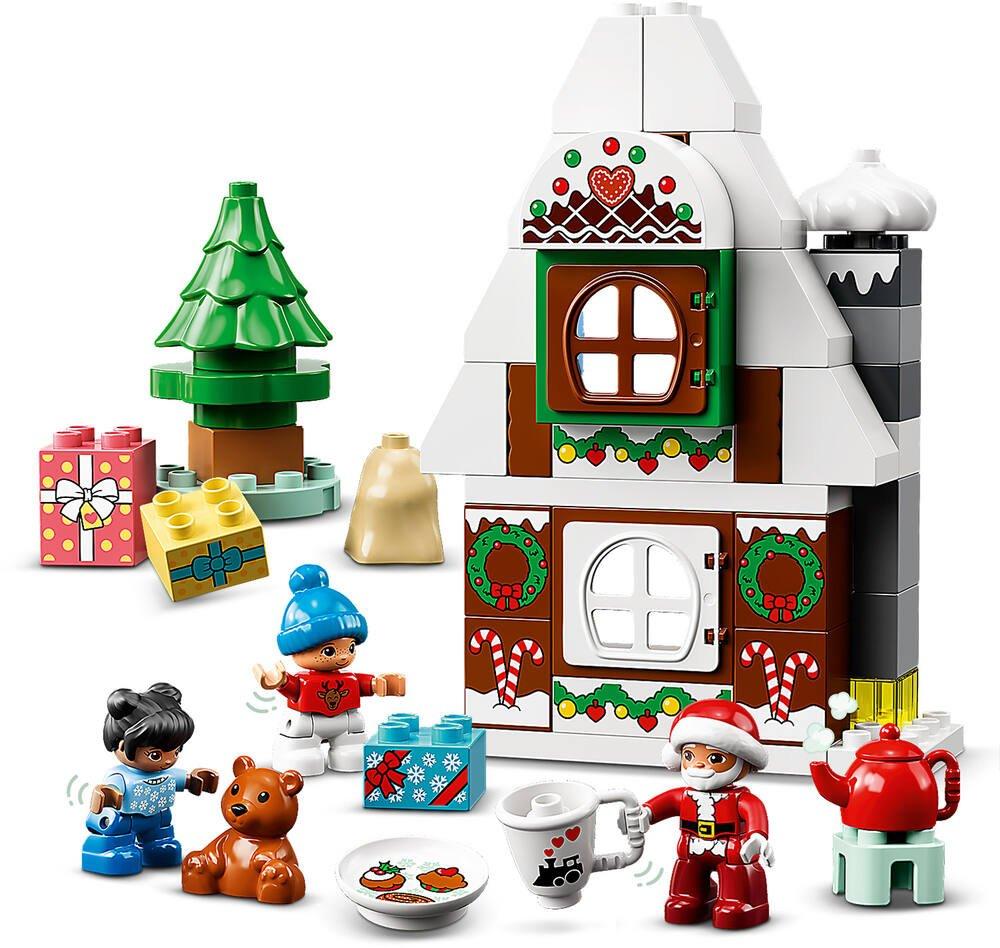 Ensemble De Blocs De Construction Sur Le Thème De Noël, Comprenant Le